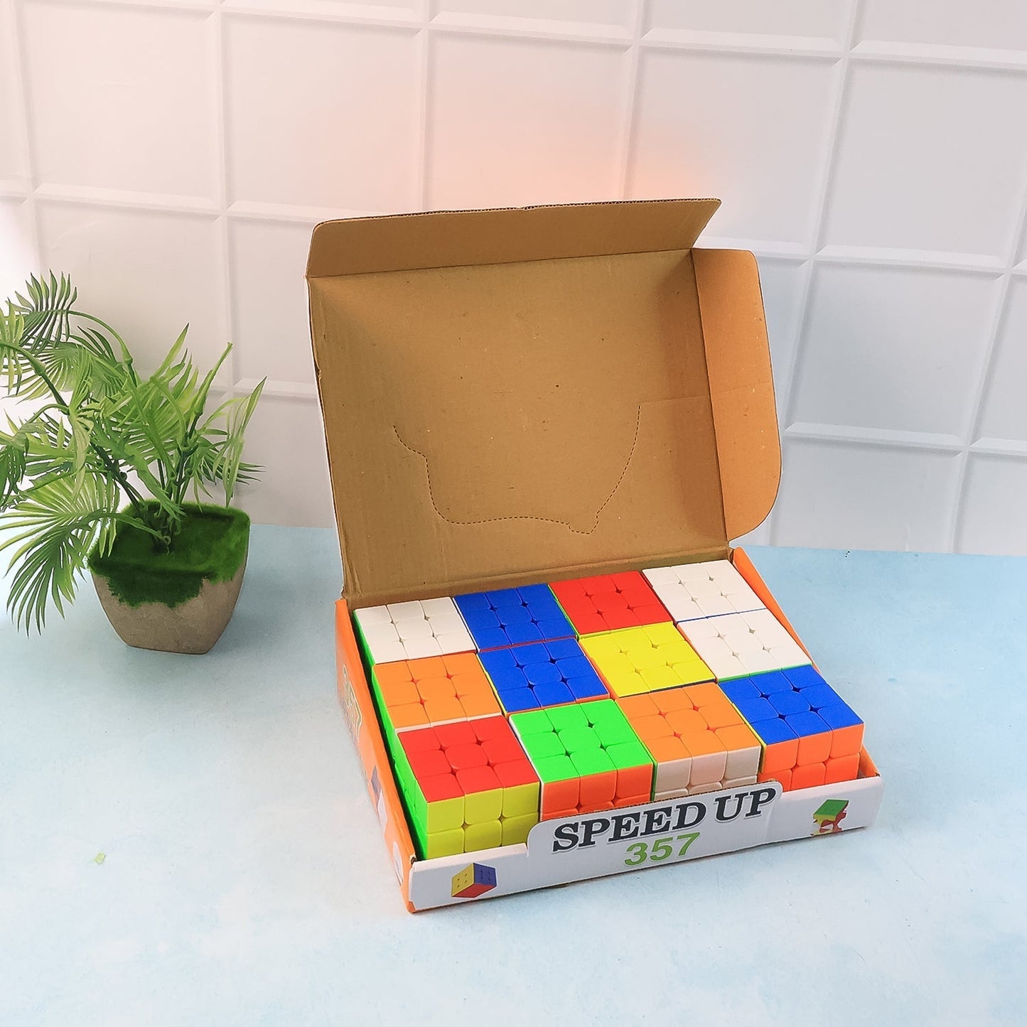 357 Speed Rubik’s Cubes 3x3x3x (Set of 12)